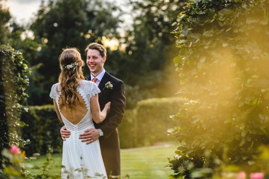 happy husband and wife
