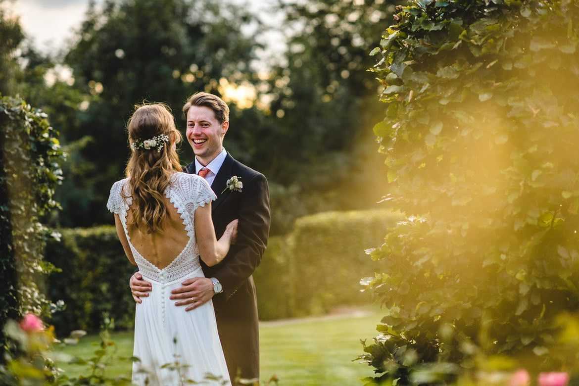 happy husband and wife